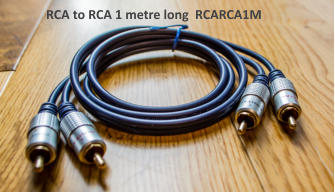RCA to RCA 1 metre long  RCARCA1M